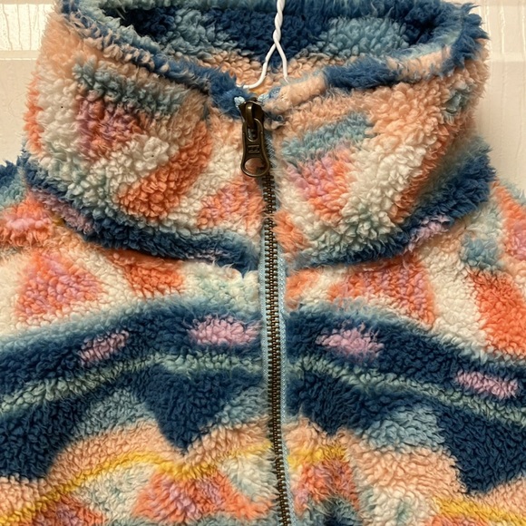 Billabong Surfiside Cozy Fleece Cropped Jacket. - Picture 5 of 6